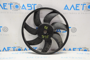 Крыльчатка вентилятора охлаждения правая Infiniti JX35 QX60 13-