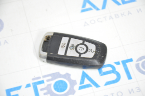 Ключ Ford Mustang mk6 18- 4 кнопки царапины, затерты кнопки
