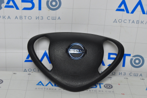 Подушка безпеки airbag в кермо водійська Nissan Leaf 13-17 чорна