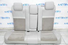 Задний ряд сидений 2 ряд Toyota Camry v50 12-14 usa кожа серая + замш, под химчистку