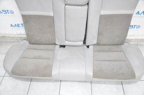 Задний ряд сидений 2 ряд Toyota Camry v50 12-14 usa кожа серая + замш, под химчистку