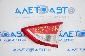 Ліхтар внутрішній кришка багажника правий Ford Escape MK3 13-16 дорест, відрізана фішка, під полірування