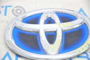 Эмблема решетки радиатора Toyota Camry v50 12-14 hybrid usa, песок