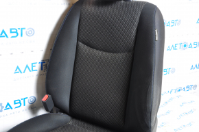 Водійське сидіння Nissan Leaf 13-17 без airbag, механіч, підігрів, ганчірка чорний, під хімчистку