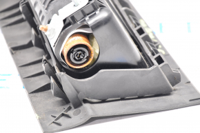 Подушка безопасности airbag коленная водительская левая Ford Escape MK3 13-19 черная ржавый пиропатрон, порез