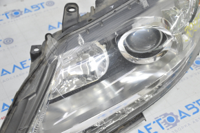 Фара передняя левая голая Lexus ES300h ES350 13-15 дорест галоген + LED DRL под полировку