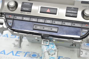 Магнитофон радио с управлением климата Lexus ES300h ES350 13-18 царапины на стекле