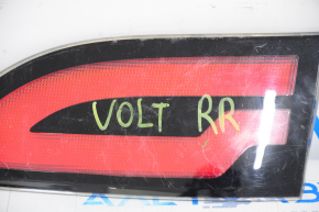 Ліхтар внутрішній кришка багажника правий Chevrolet Volt 11-15 немає фрагмента, під полірування