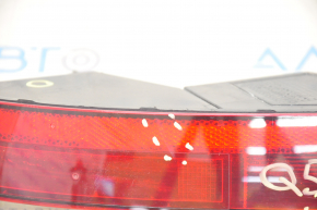 Фонарь заднего бампера левый Audi Q5 80A 18- топляк, царапины