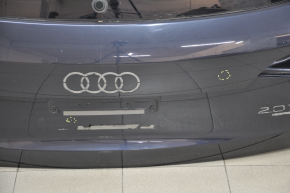 Дверь багажника голая со стеклом Audi Q5 8R 09-17 синий LX5R тычки