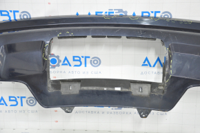 Губа заднього бампера під 2 труби Audi Q5 8R 13-17 рест синій надриви, запиляний