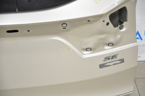 Дверь багажника голая со стеклом Ford Escape MK3 17-19 рест золотистый GN, тычки