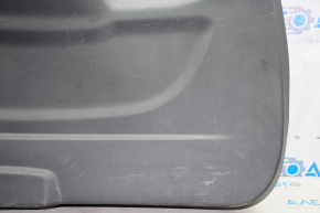 Обшивка дверей багажника нижня Ford Escape MK3 13-16 дорест чорний, злам міцний