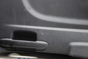 Обшивка двери багажника нижняя Ford Escape MK3 13-16 дорест черн, царапины, затертая