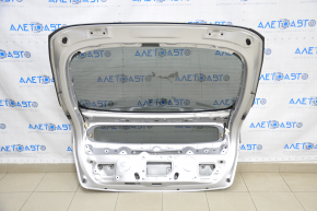 Дверь багажника голая со стеклом Toyota Prius 50 16- серебро 1F7