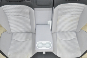 Задній ряд сидінь 2 ряд Toyota Prius 50 16- ганчірка сіра, під хімчистку, надлом пінопласту сидіння