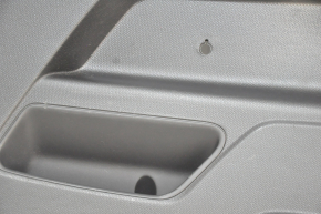 Обшивка дверей багажника нижня BMW i3 14-21 черн, подряпини