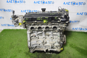 Двигатель Mazda CX-5 17 2.5 49к 8-8-8-8 вмятинка на крышке клапанов, сломан щуп