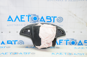 Подушка безпеки airbag в кермо водійська Lincoln MKZ 13-20 чорна, що стрільнула