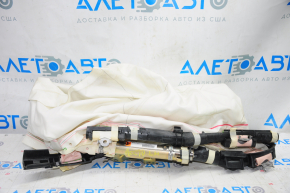 Подушка безопасности airbag боковая шторка левая Honda Accord 18-22 стрельнувшая, сломана фишка