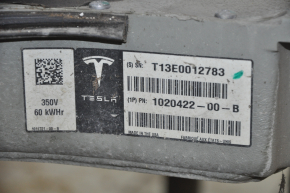 Корпус аккумуляторной батареи ВВБ Tesla Model S 12-15 с трубками охлаждения