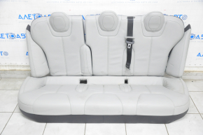 Задний ряд сидений 2 ряд Tesla Model S 12-15 дорест, кожа серая