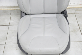 Пассажирское сидение Tesla Model S 12-15 дорест, тип 2, с airbag, электро, подогрев, кожа серая