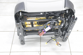 Водительское сидение Tesla Model S 12-15 дорест, тип 2, с airbag, электро, подогрев, кожа серая