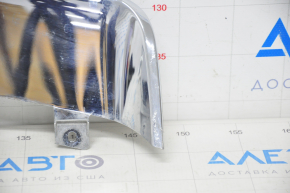 Диффузор заднего бампера Tesla Model S 12-15 дорест хром, царапины