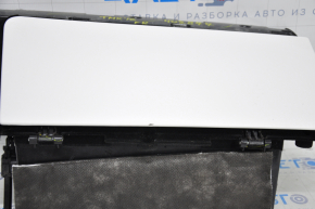 Перчаточный ящик, бардачок Tesla Model X 16-21 кожа белая, надрывы