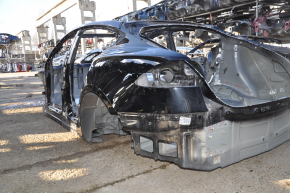 Чверть крило задня ліва Tesla Model S 12-20 на кузові, фільонка алюміній, чорна