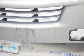 Бампер передний голый Lexus RX400h 06-09 серебро, под омыватели фар, прижат, слом креп