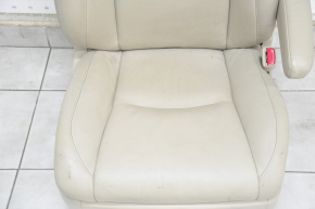 Пассажирское сидение Lexus RX300 RX330 RX350 RX400h 04-09 с airbag, кожа беж, эектро