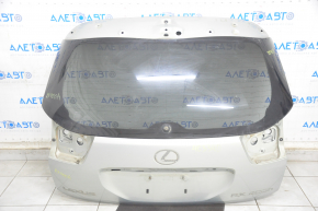 Дверь багажника голая со стеклом Lexus RX300 RX330 RX350 RX400h 04-09 серебро 6T1