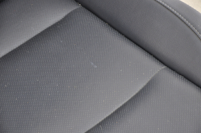 Пасажирське сидіння Subaru Outback 15-19 без airbag, електро, підігрів, шкіра чорна, надриви шкіри на сидінні