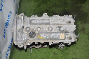 Двигатель 2AR-FE Toyota Camry v50 12-14 2.5 usa 58к, дырка в клапанной крышке, сломан датчик