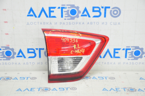 Ліхтар внутрішній кришка багажника лівий Ford C-max MK2 17-18 рест, топляк, тріщини
