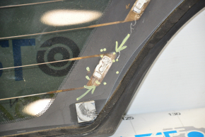 Скло заднє двері багажника нижнє Chevrolet Volt 11-15 тонування, подряпини, відпаяний контакт