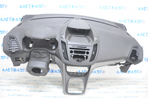 Торпедо передня панель з AIRBAG Ford C-max MK2 13-18 чорна