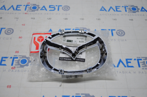 Эмблема решетки радиатора Mazda CX-5 17- без радара новый OEM оригинал
