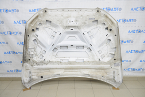 Капот голый Audi Q5 8R 13-17 рест, белый LS9R/Y2, вмятина