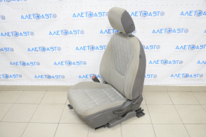 Сидіння водія Chevrolet Volt 11-15 без airbag, механічне, ганчірка, сіре, потерто
