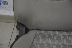 Пассажирское сидение Chevrolet Volt 11-15 без airbag, механическое, тряпка, серое, под химчистку