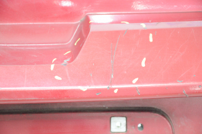 Бампер задний голый Chevrolet Volt 11-15 под парктроники, красный, царапины, надорваны крепления