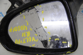 Зеркало боковое правое Chevrolet Volt 11-15 7 пинов, поворотник, черн. на з/ч
