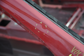 Четверть передняя правая Chevrolet Volt 11-15 красная на кузове, тычки