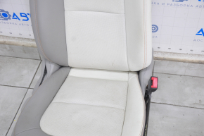 Пасажирське сидіння Chevrolet Bolt 17 з airbag, шкіра сіра+біла, механіч, підігрів, під хімч, поторето
