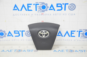 Подушка безпеки airbag в кермо водійська Toyota Camry v50 12-14 usa LE, XLE чорний, поліз хром