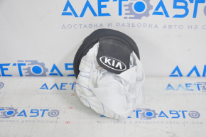 Подушка безопасности airbag в руль водительская Kia Optima 16- стрельнувшая