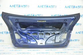 Кришка багажника Honda Accord 14-17 hybrid, під спойлер, синій B553P, прим’ята
